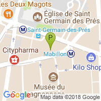 carte de la Pharmacie Faldini