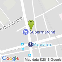 carte de la Pharmacie Maraichers