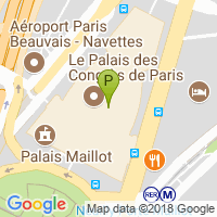 carte de la Pharmacie du Palais des Congres