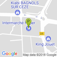 carte de la Pharmacie Joucla Blanc