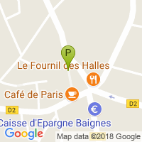 carte de la Pharmacie des Halles