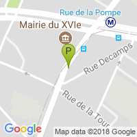 carte de la Pharmacie de la pompe