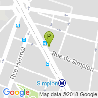 carte de la Pharmacie du Simplon