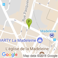 carte de la Pharmacie de la Madeleine