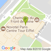 carte de la Pharmacie du Front de Seine