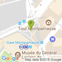 carte de la Pharmacie Gare Montparnasse