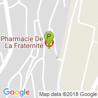 carte de la Pharmacie de la Fraternite