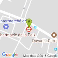 carte de la Pharmacie de la Paix