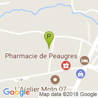 carte de la Pharmacie Gauthier