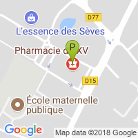 carte de la Pharmacie du Xv