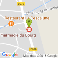 carte de la Pharmacie du Bourg