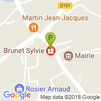 carte de la Pharmacie Brunet