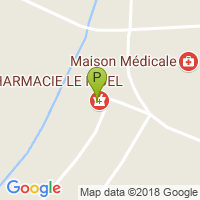 carte de la Pharmacie le Moel