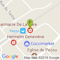 carte de la Pharmacie Hermelin
