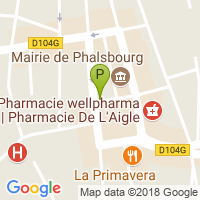 carte de la Pharmacie Schwarzenbart Pascal