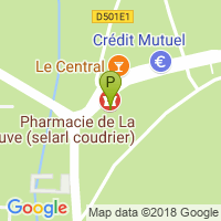 carte de la Pharmacie de la Douve