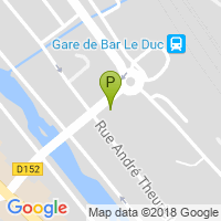 carte de la Pharmacie de la Gare