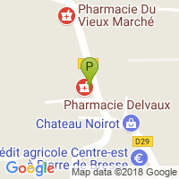 carte de la Pharmacie du Bourg