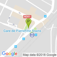 carte de la Pharmacie de la Gare