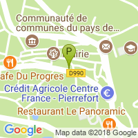 carte de la Pharmacie Tronche