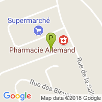 carte de la Pharmacie de l'Andelle