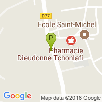 carte de la Pharmacie Tchonlafi