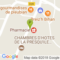 carte de la Pharmacie Peuziat