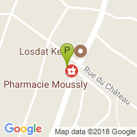 carte de la Pharmacie Moussly