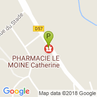 carte de la Pharmacie Rodas