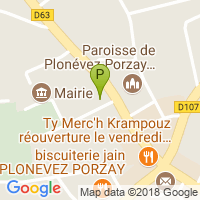 carte de la Pharmacie du Porzay