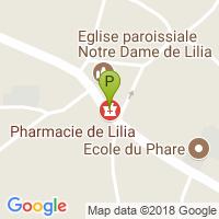 carte de la Pharmacie de Lilia