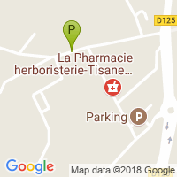 carte de la Pharmacie Caron