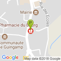 carte de la Pharmacie du Bourg