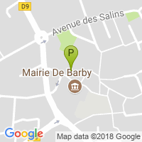 carte de la Pharmacie de Barby