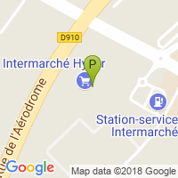 carte de la Pharmacie de la Demi Lune