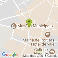 carte de la Pharmacie de l'Hotel de Ville