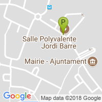 carte de la Pharmacie de Pollestres