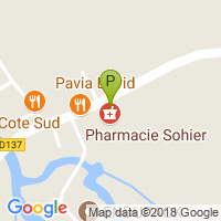 carte de la Pharmacie Sohier