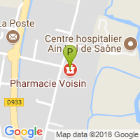 carte de la Pharmacie Voisin