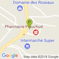 carte de la Pharmacie Plauchud