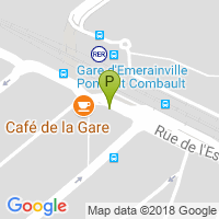 carte de la Pharmacie de la Gare