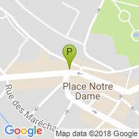 carte de la Pharmacie Notre Dame