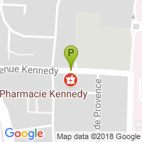 carte de la Pharmacie Kennedy