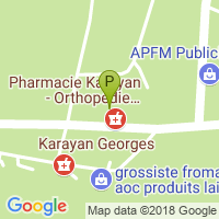 carte de la Pharmacie Karayan