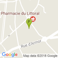 carte de la Pharmacie du Littoral