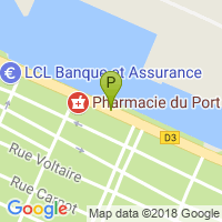 carte de la Pharmacie du Port