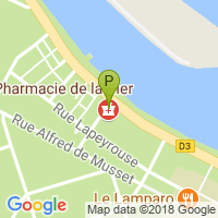 carte de la Pharmacie de la Mer