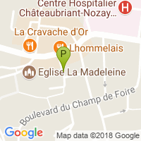 carte de la Pharmacie Rives