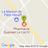 carte de la Pharmacie le Loc'h