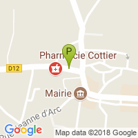 carte de la Pharmacie Cottier Pierre-Michel